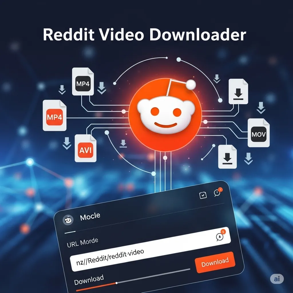 Descargador online de vídeos de Reddit